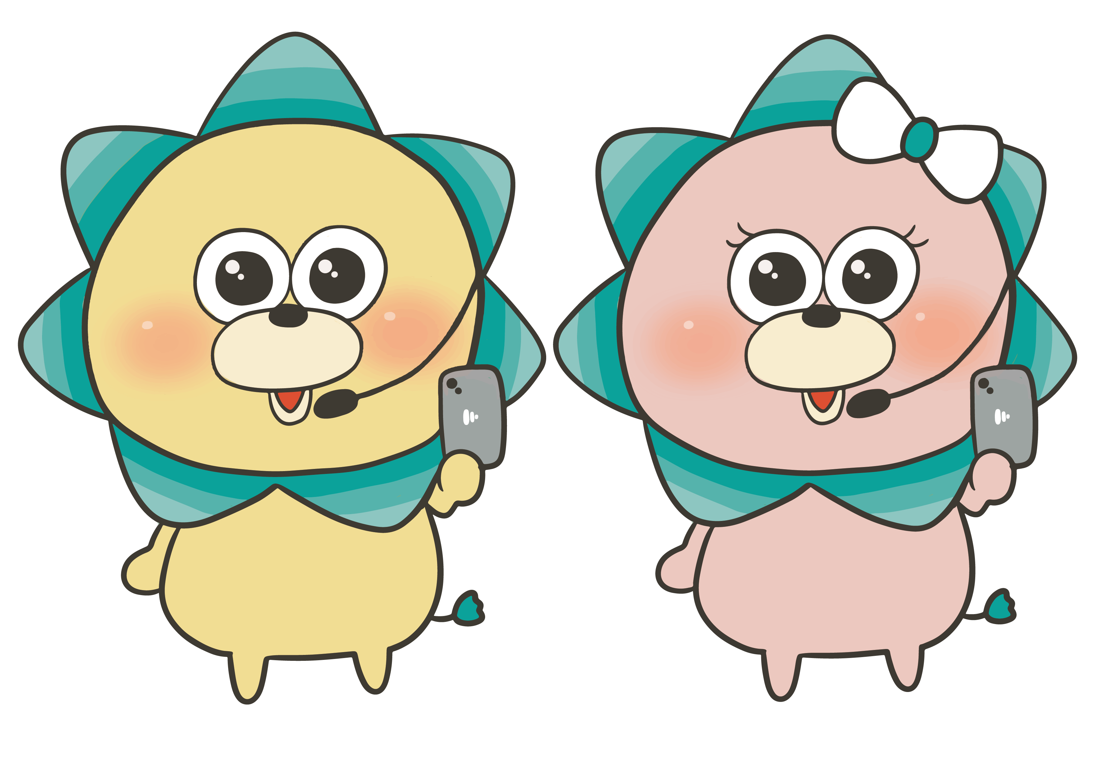 スタくんとスタちゃん